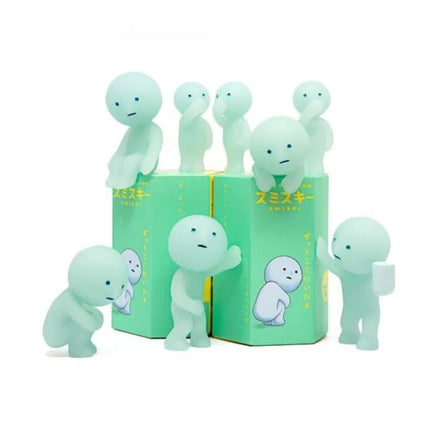 Smiski Gelukspopje Glow In The Dark | Toilet Series