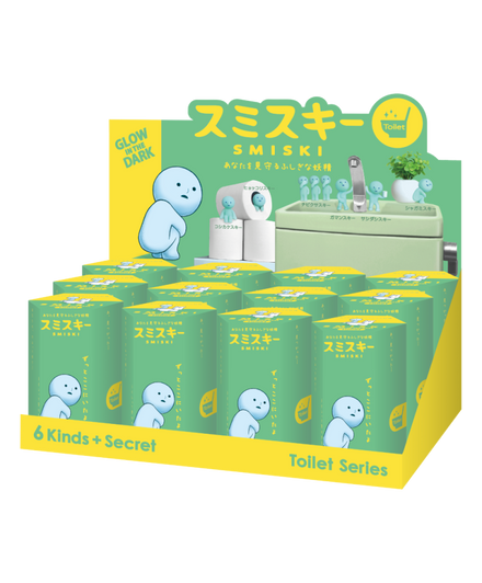 Smiski Gelukspopje Glow In The Dark | Toilet Series