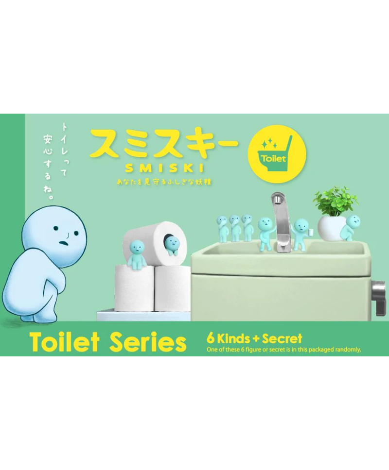 Smiski Gelukspopje Glow In The Dark | Toilet Series