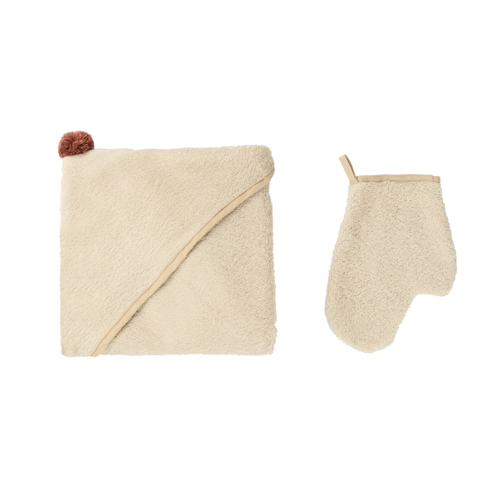 *  Nobodinoz So Cute Babybadset | Almond