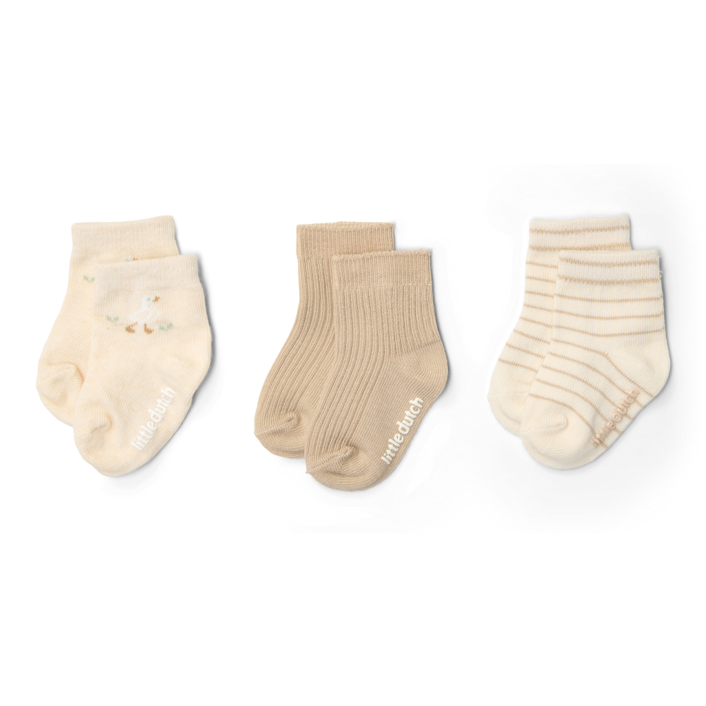 Little Dutch 3-pack Sokken | Multi