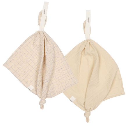 Koeka Speendoekje 2-Pack Lind | Warm White