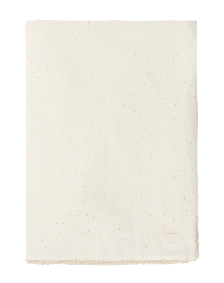 Nobodinoz Stories Winter Deken 100x140cm | Honey Sweet Dots Natural