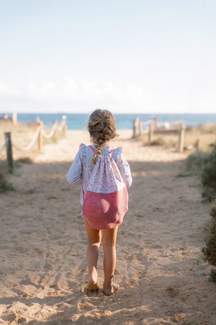 * Little Dutch Strandtas Ocean Treasures Multi-Colour