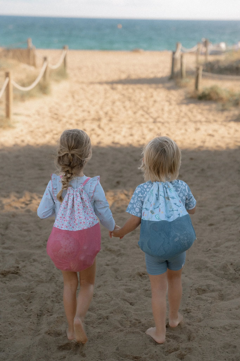 * Little Dutch Strandtas Ocean Treasures Multi-Colour