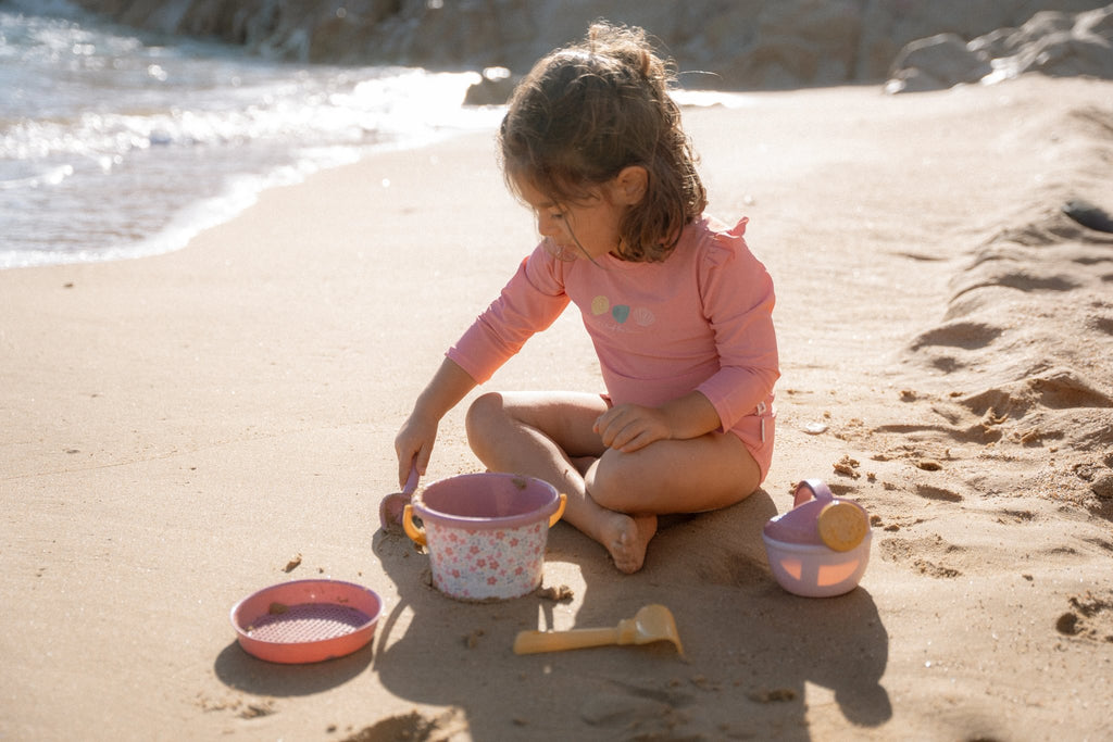 * Little Dutch Zwemshirt Lange Mouwen Ocean Treasures Rouge