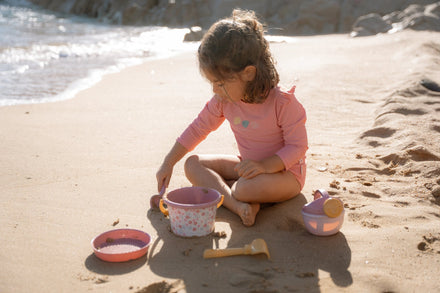 * Little Dutch Zwemshirt Lange Mouwen Ocean Treasures Rouge