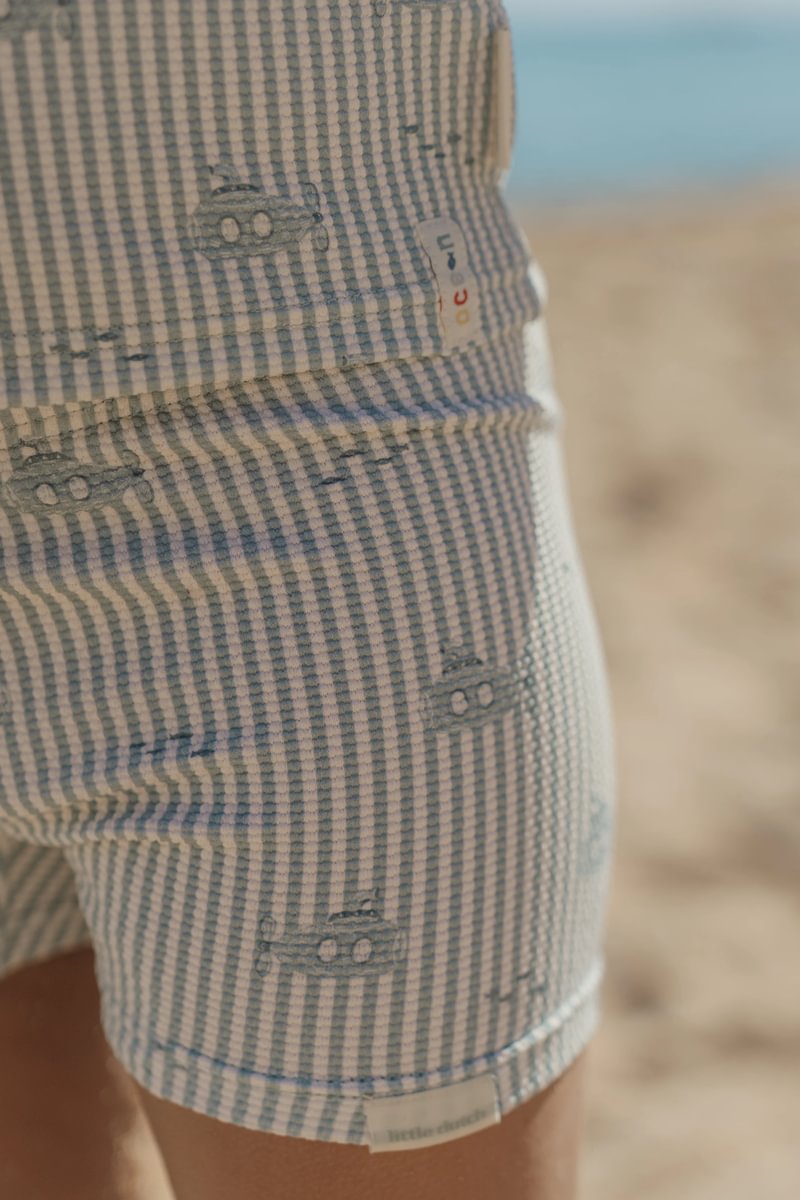 Little Dutch Set Zwemshirt Korte Mouwen En Broekje | Ocean Adventure