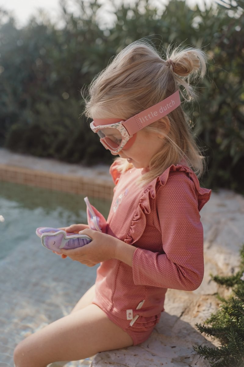 Little Dutch Zwemshirt Lange Mouwen | Dreamy Pink Sparkle