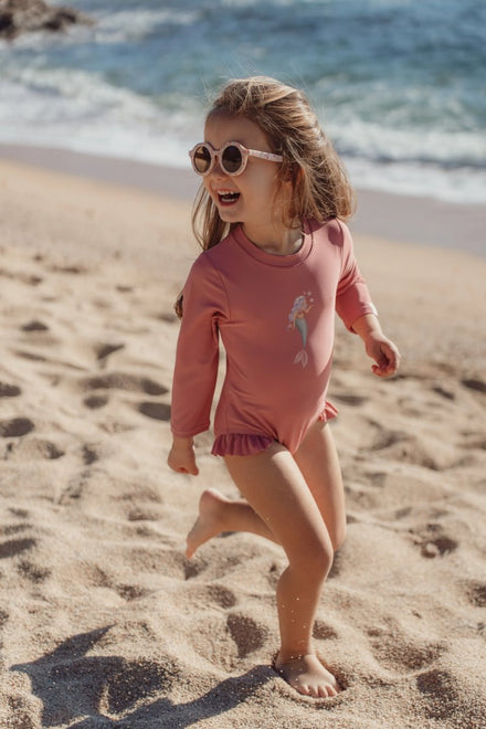 Little Dutch UV Zwempak Lange Mouwen | Dreamy Pink