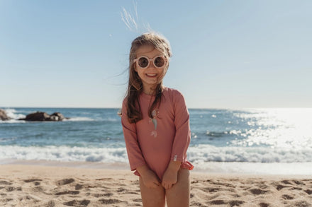 Little Dutch UV Zwempak Lange Mouwen | Dreamy Pink
