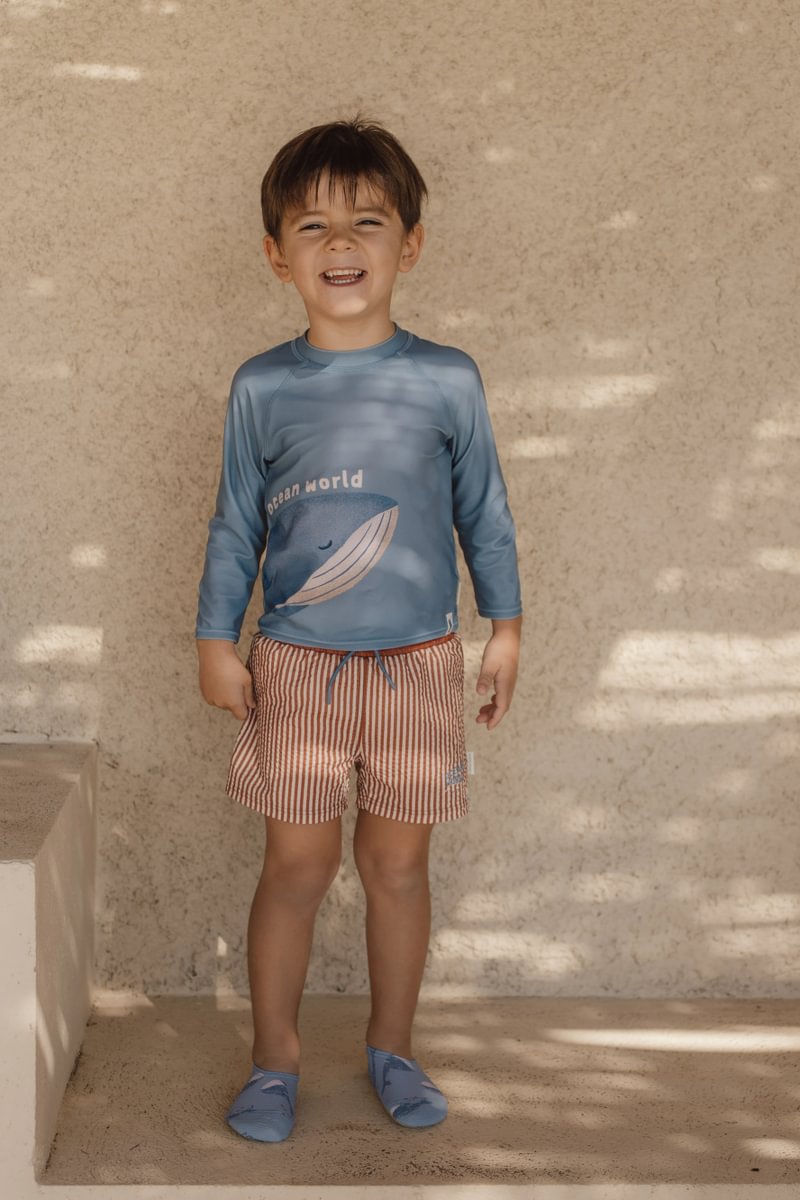 Little Dutch UV Zwemshirt Lange Mouwen | Ocean Blue