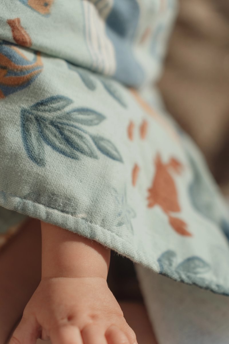 Little Dutch Strandponcho | Ocean World Multicolour