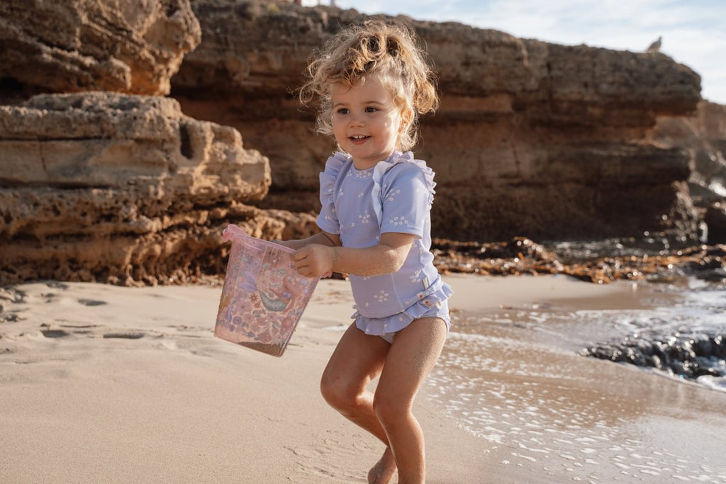 Little Dutch Set Zwemshirt Korte Mouwen En Broekje | Dreamy Lavender