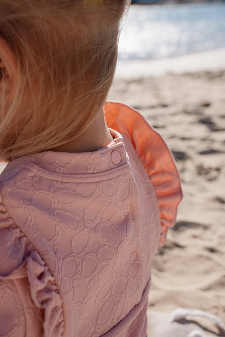 Little Dutch UV Zwemshirt Korte Mouwen | Dreamy Pink Rose