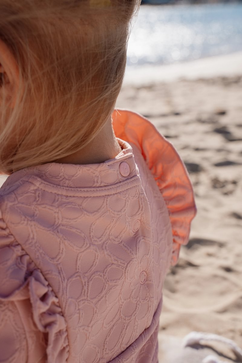Little Dutch UV Zwemshirt Korte Mouwen | Dreamy Pink Rose