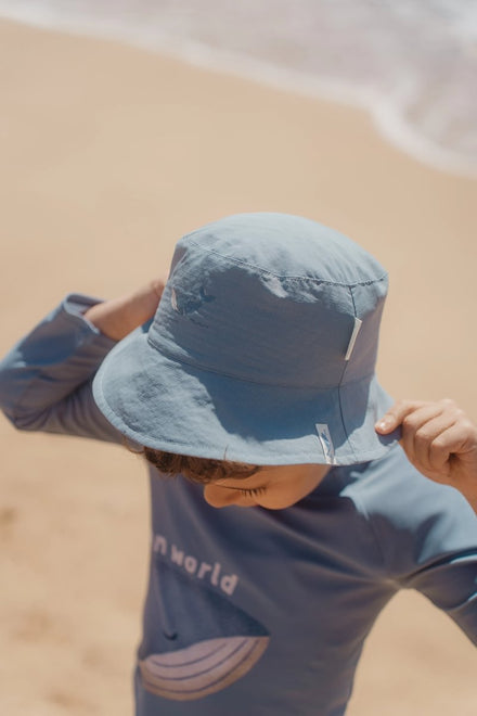 Little Dutch Zonnehoedje | Ocean Blue