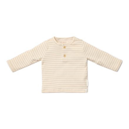 Little Dutch T-shirt Lange Mouw | Beige Stripe