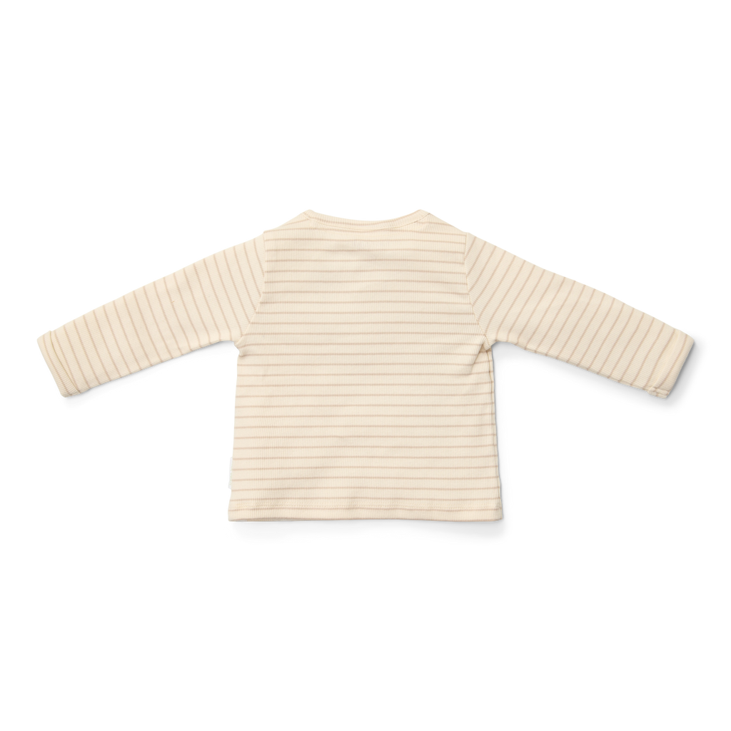 Little Dutch T-shirt Lange Mouw | Beige Stripe