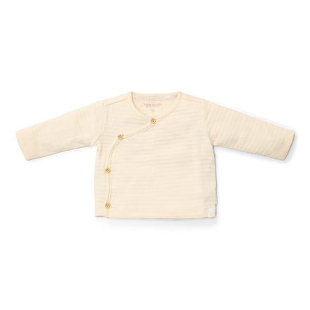Little Dutch T-shirt Overslag Lange Mouw | Creme