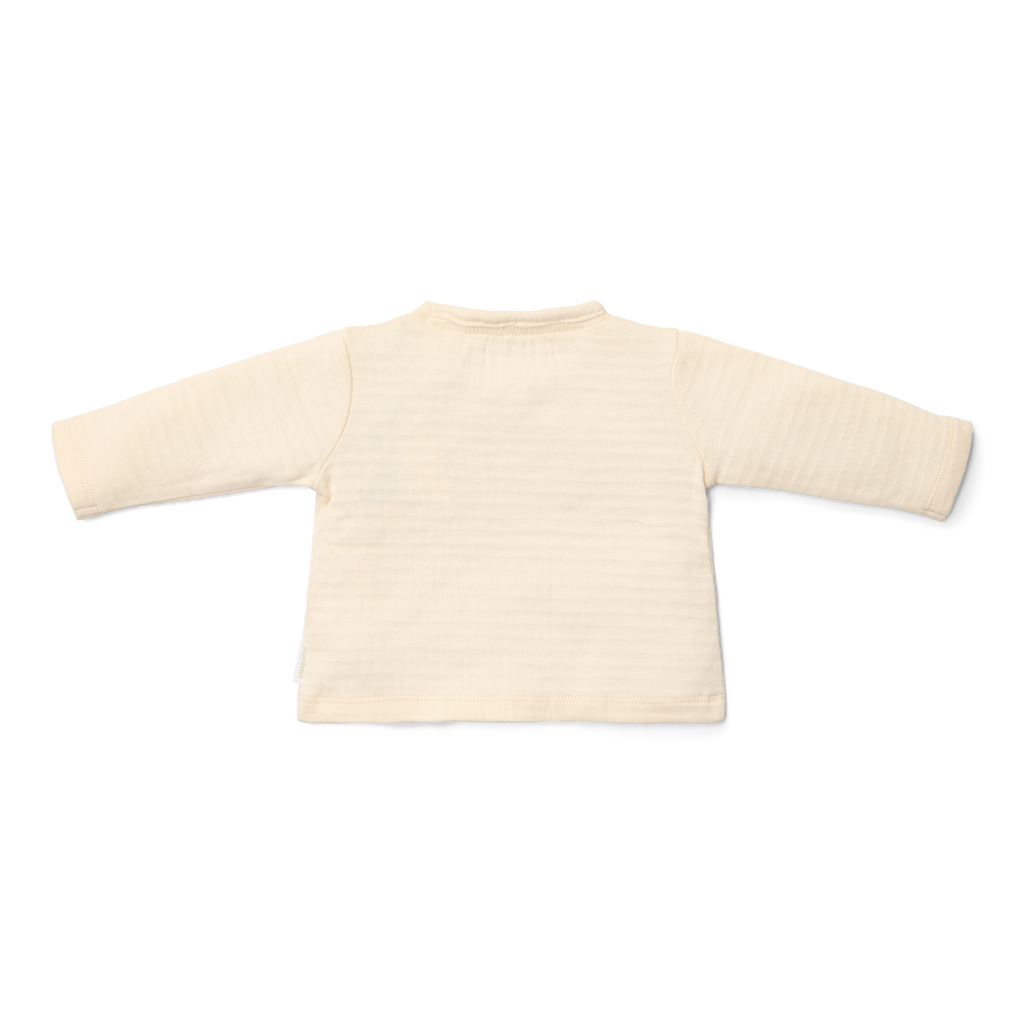 Little Dutch T-shirt Overslag Lange Mouw | Creme