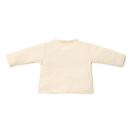 Little Dutch T-shirt Overslag Lange Mouw | Creme