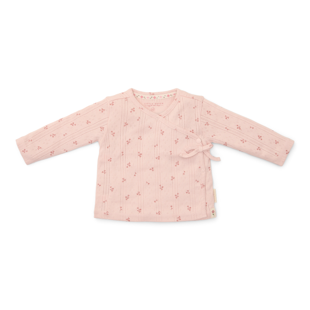 Little Dutch T-Shirt Overslag Lange Mouw | Fairy Flowers Roze