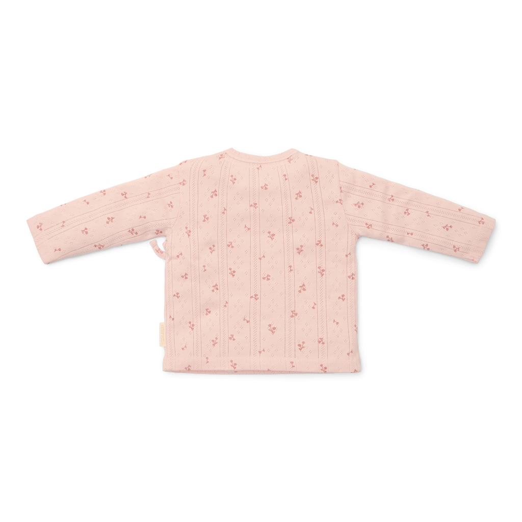 Little Dutch T-Shirt Overslag Lange Mouw | Fairy Flowers Roze