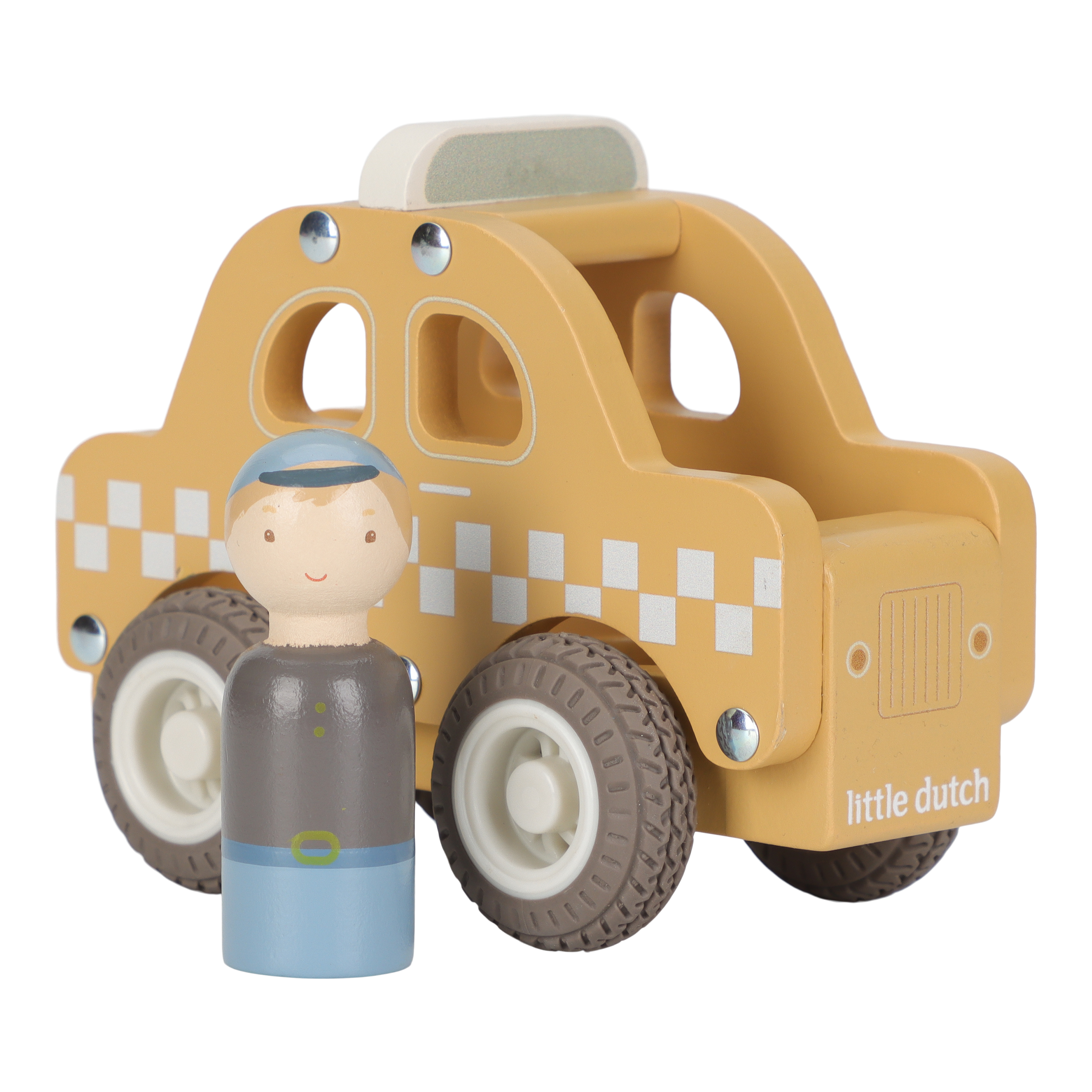 Little Dutch Houten Taxi