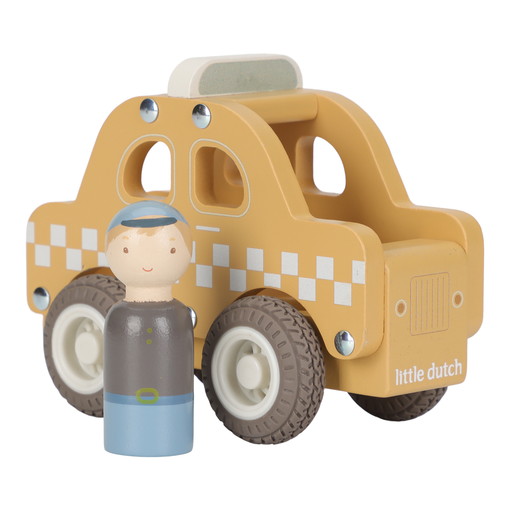 Little Dutch Houten Taxi