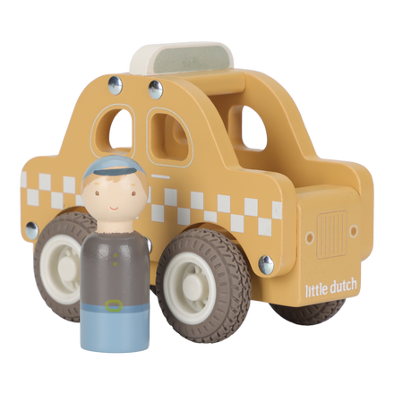 Little Dutch Houten Taxi