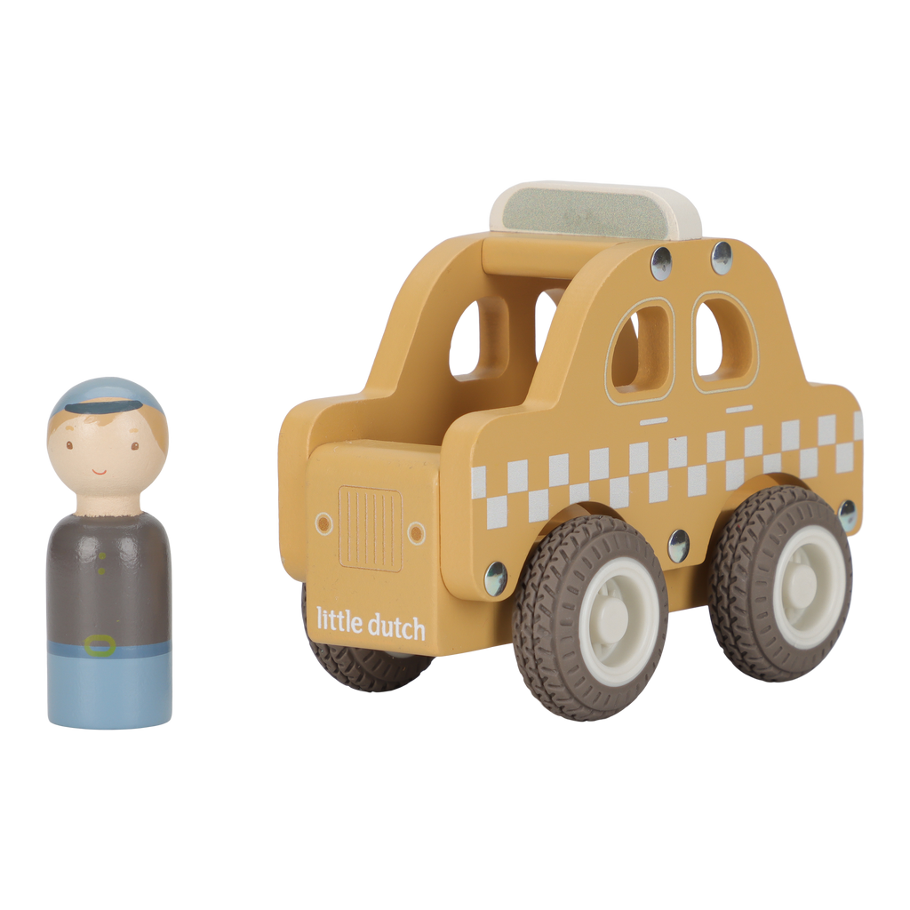 Little Dutch Houten Taxi