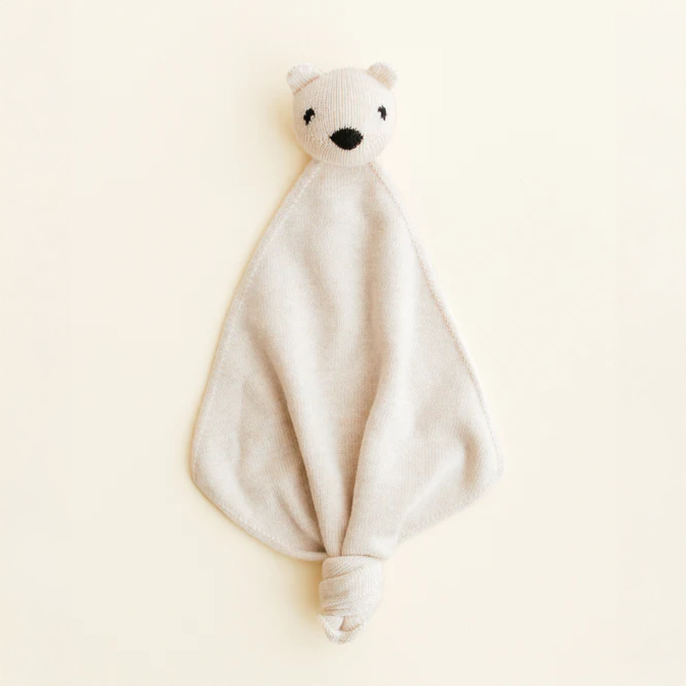 Hvid Teddy Tokki Knuffeldoekje | Cream
