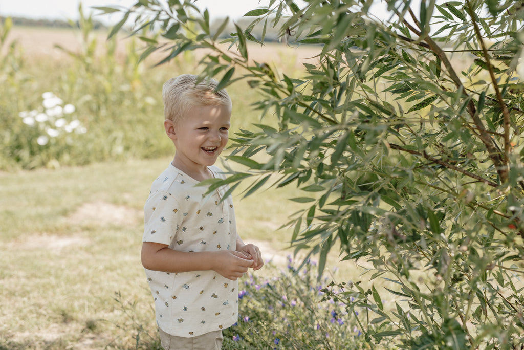 * Little Dutch T-Shirt Korte Mouw Bugs