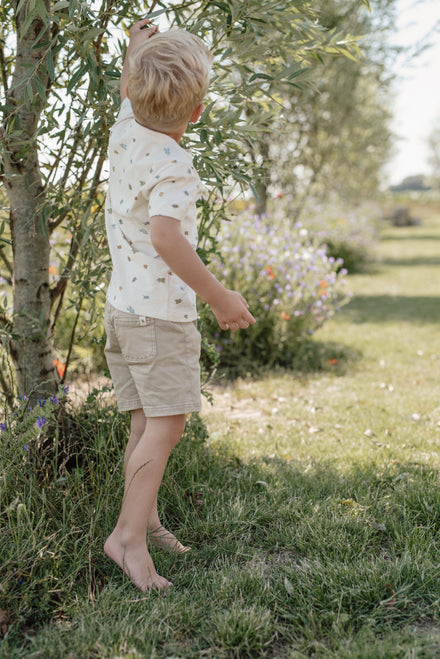 * Little Dutch T-Shirt Korte Mouw Bugs