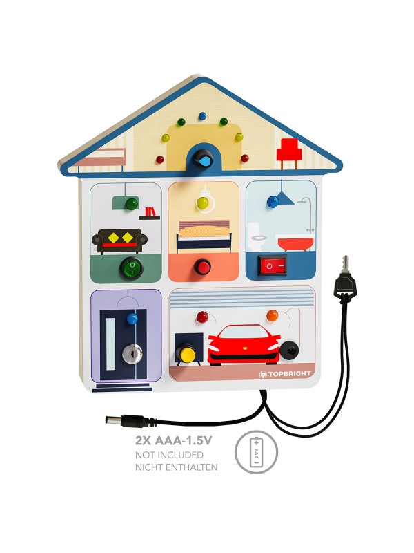 Topbright Busy Board House STEM - Licht En Schakelaars