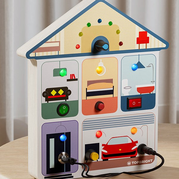 Topbright Busy Board House STEM - Licht En Schakelaars