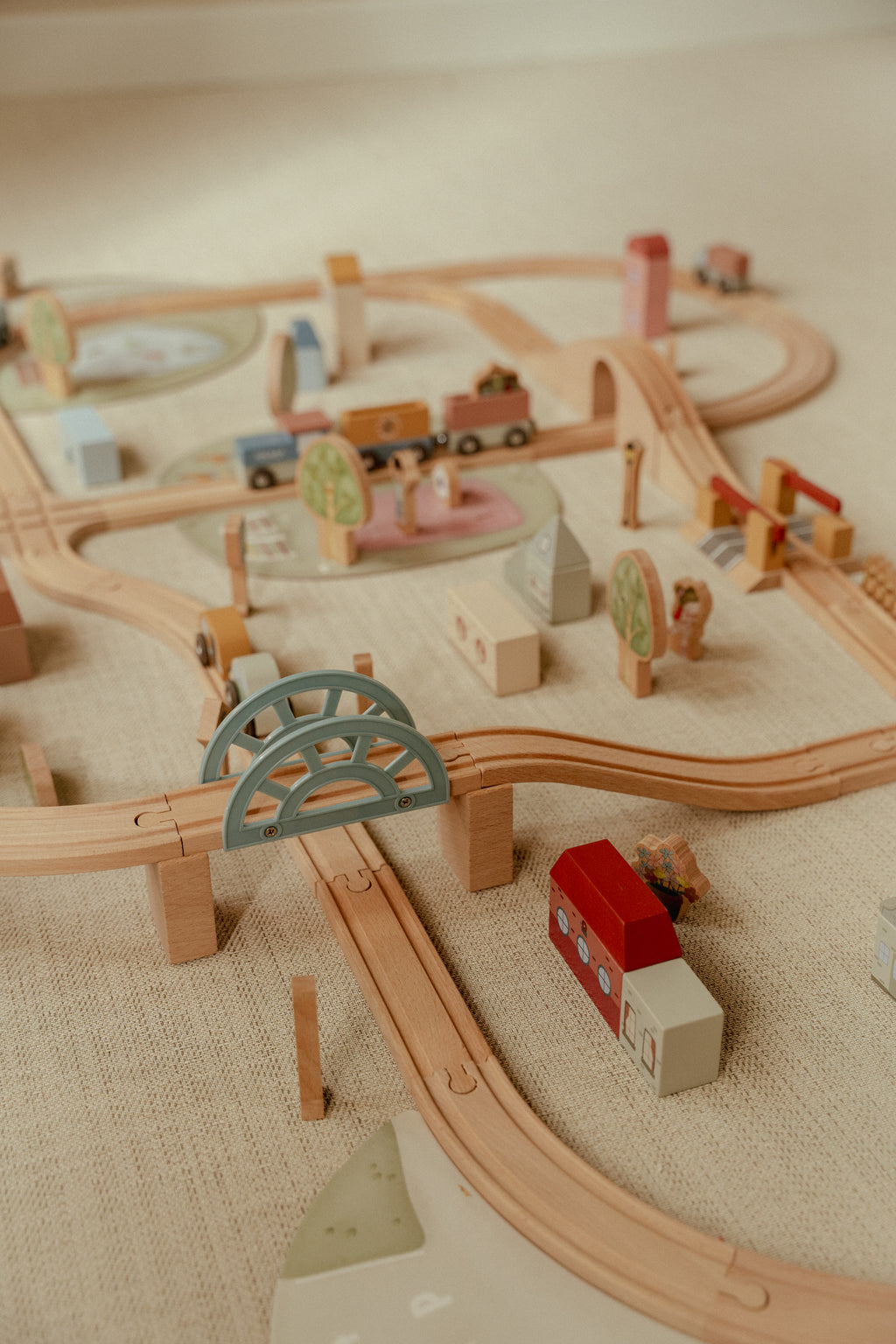 Little Dutch Houten Treinbaan Set | XL