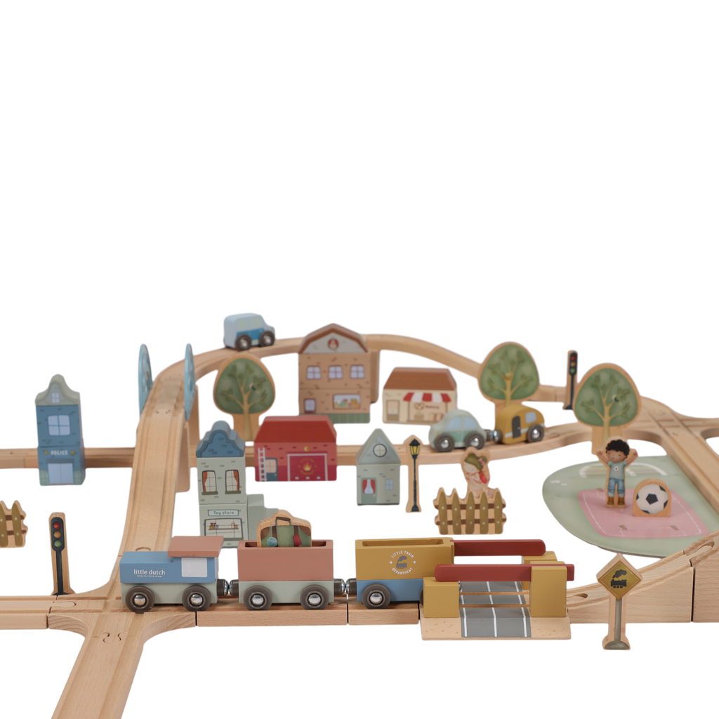 Little Dutch Houten Treinbaan Set | XL