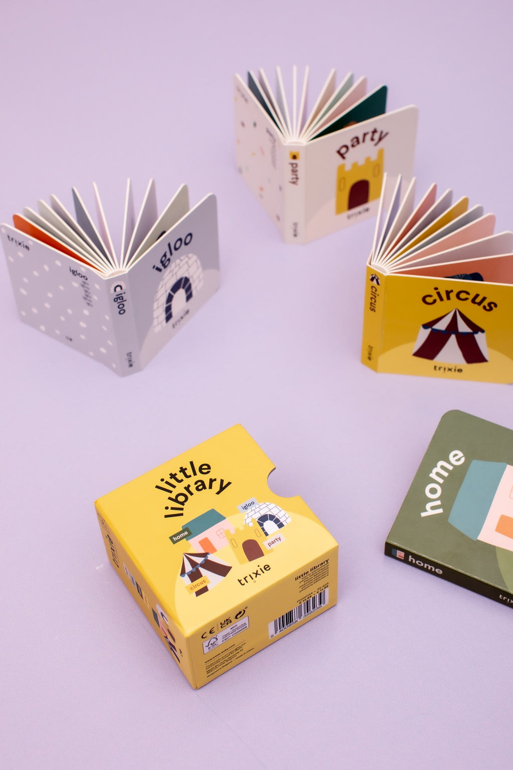 * Trixie Boekje Kleine Bibliotheek | Circus, Huis, Iglo, Feest