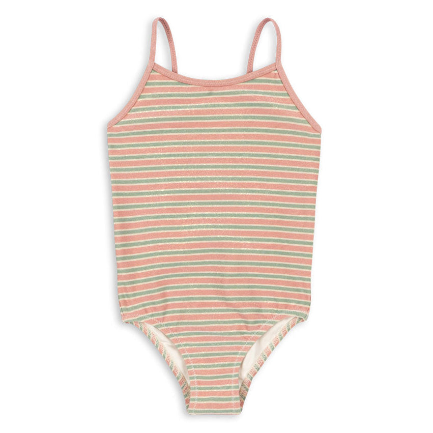 * Konges Sløjd Badpak Bowwow | Blush Stripe