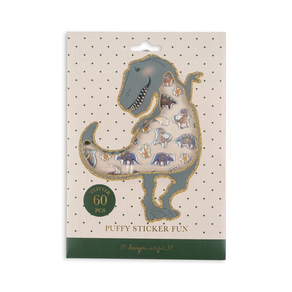Konges Sløjd Puffy Stickers | Dino