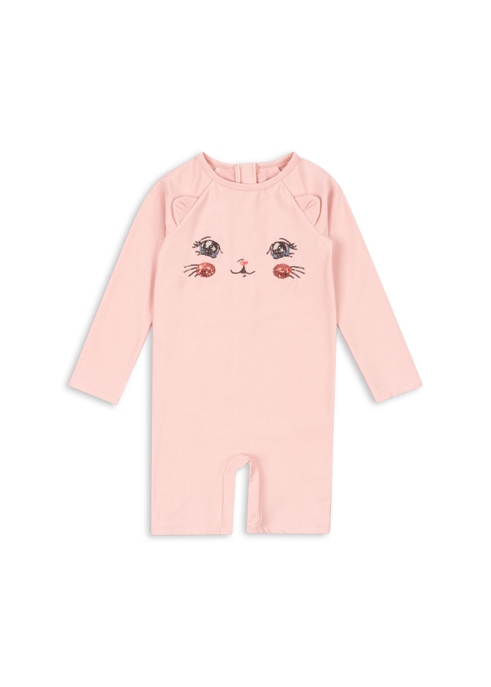 Konges Sløjd Zwem Onesie | Kitty Powder Pink