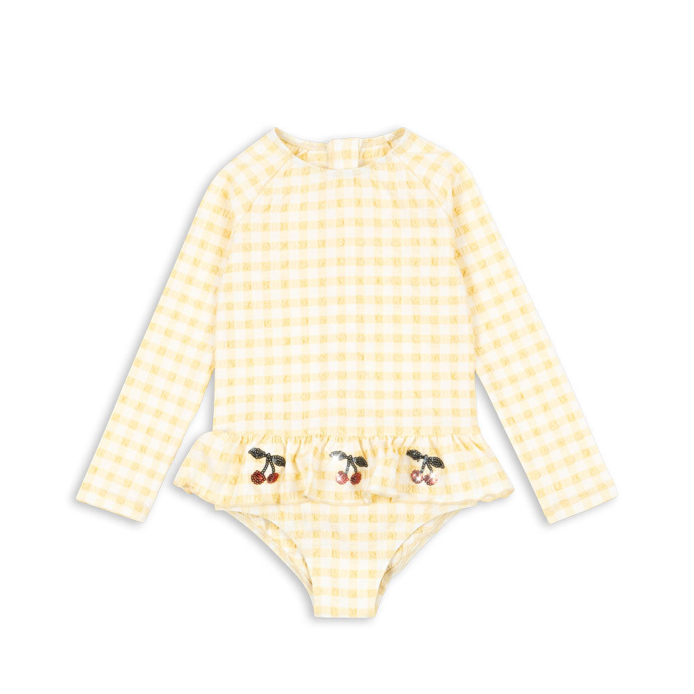 Konges Slojd Swim Onesie | Etta Banana Almond
