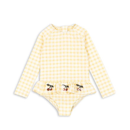 Konges Slojd Swim Onesie | Etta Banana Almond