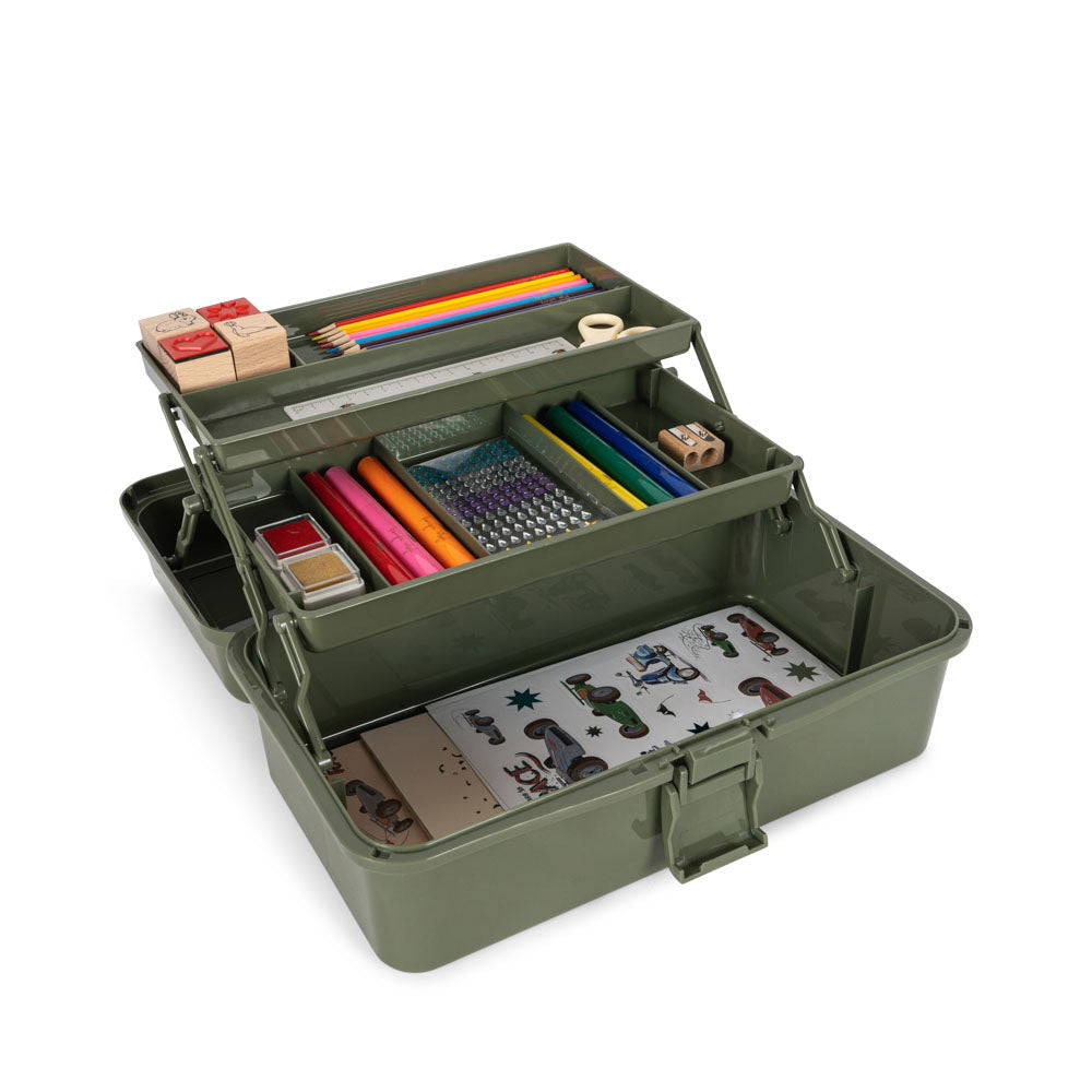 * Konges Sløjd Creative Art Caddy | Olivine