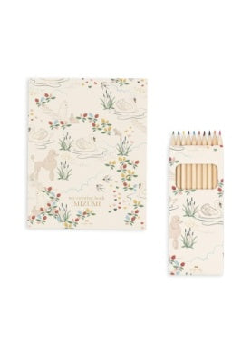 * Konges Sløjd Coloring Book And Crayons | Mizumi