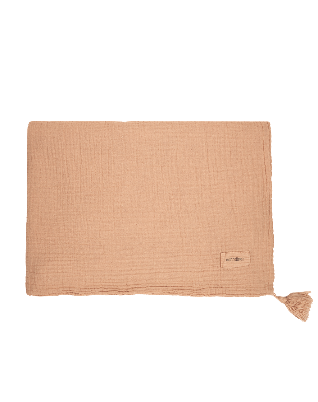 * Nobodinoz Wabi Sabi Double Muslin Blanket 65x100cm | Powder Pink