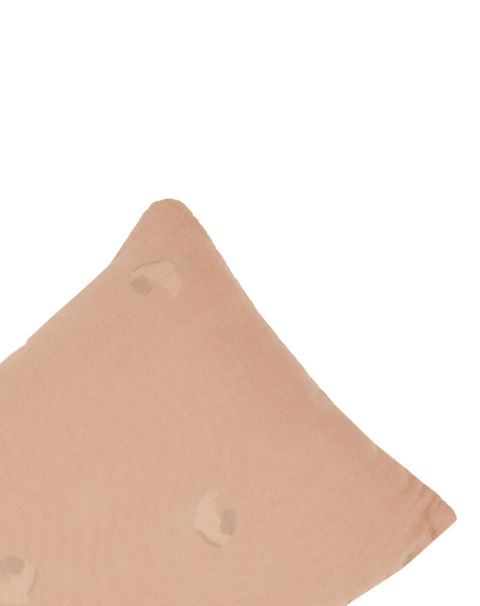 * Nobodinoz Wabi Sabi Rechthoekig Kussen 35x23cm | Powder Pink Blossom