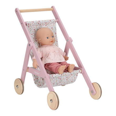 Little Dutch Houten Poppenbuggy | Roze